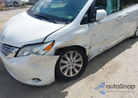 2017 Toyota Sienna Xle Premium 7 Passenger из США, поврежденный, VIN 5TDDZ3DC9HS156673